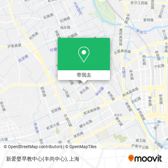 新爱婴早教中心(丰尚中心)地图