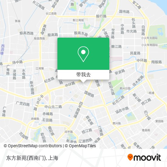东方新苑(西南门)地图