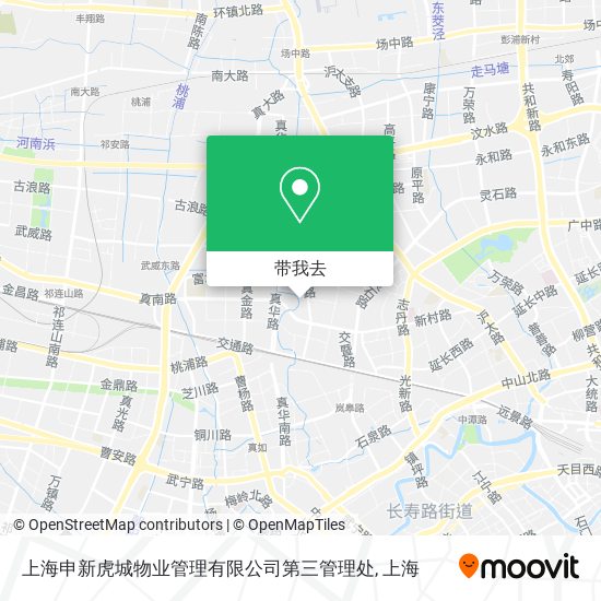 上海申新虎城物业管理有限公司第三管理处地图