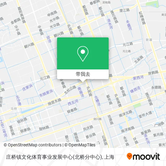 庄桥镇文化体育事业发展中心(北桥分中心)地图