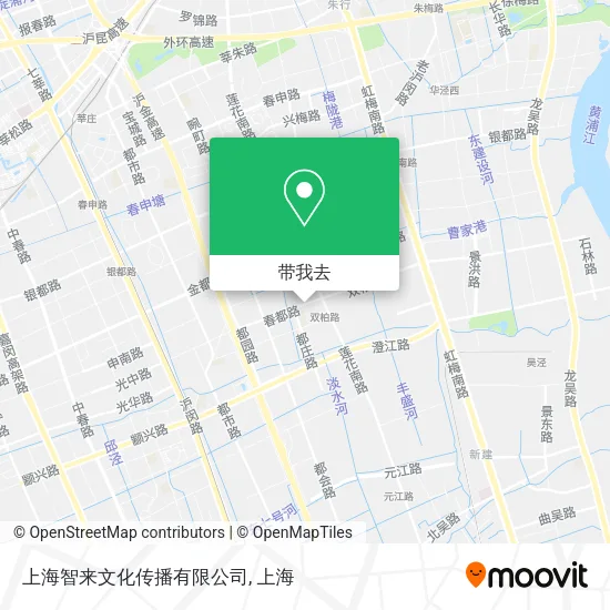 上海智来文化传播有限公司地图