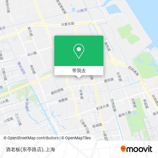 酒老板(东亭路店)地图