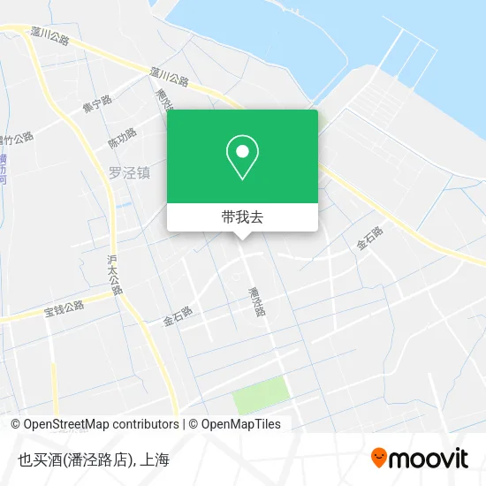 也买酒(潘泾路店)地图