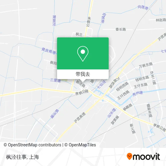 枫泾往事地图