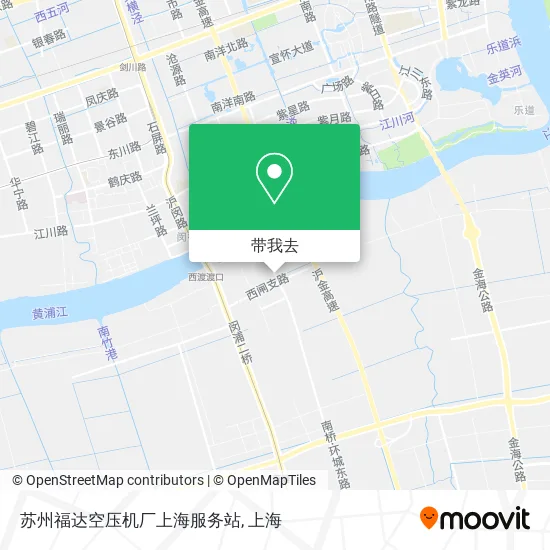 苏州福达空压机厂上海服务站地图