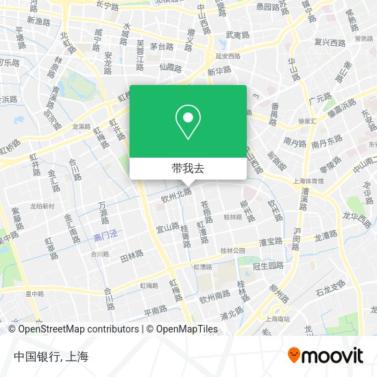 中国银行地图