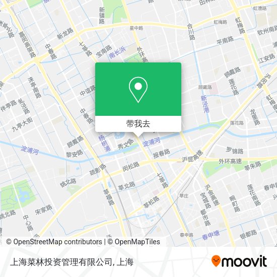上海菜林投资管理有限公司地图