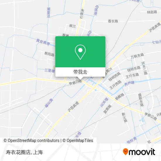 寿衣花圈店地图