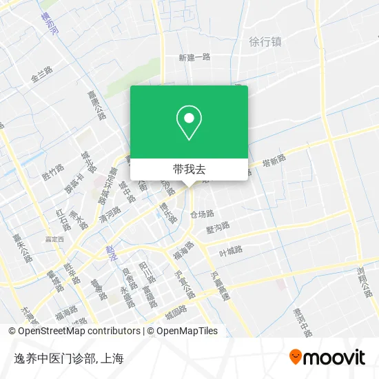 逸养中医门诊部地图