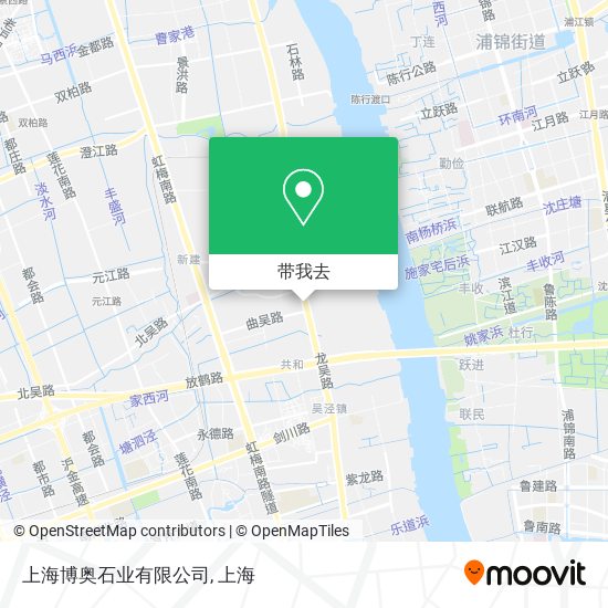 上海博奥石业有限公司地图