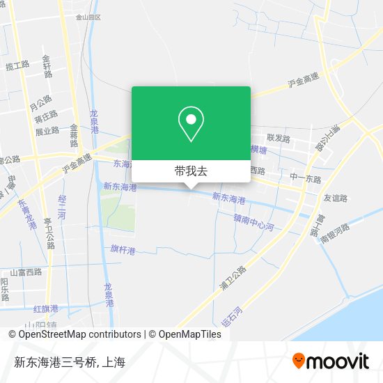 新东海港三号桥地图