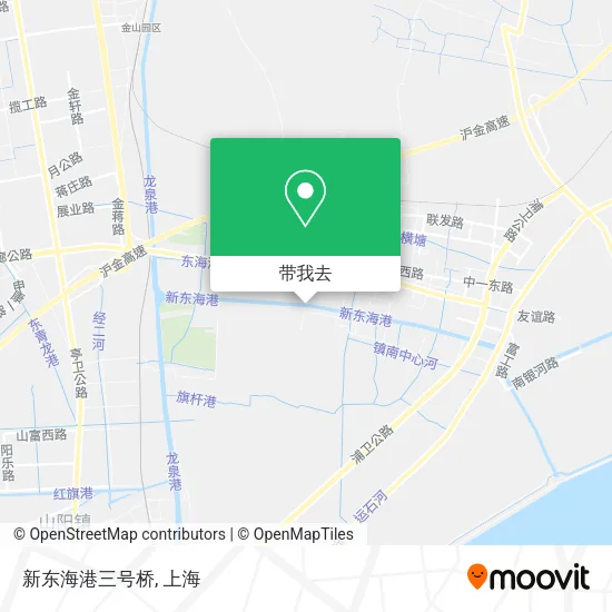 新东海港三号桥地图
