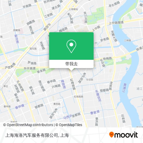 上海海洛汽车服务有限公司地图