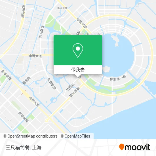 三只猫简餐地图