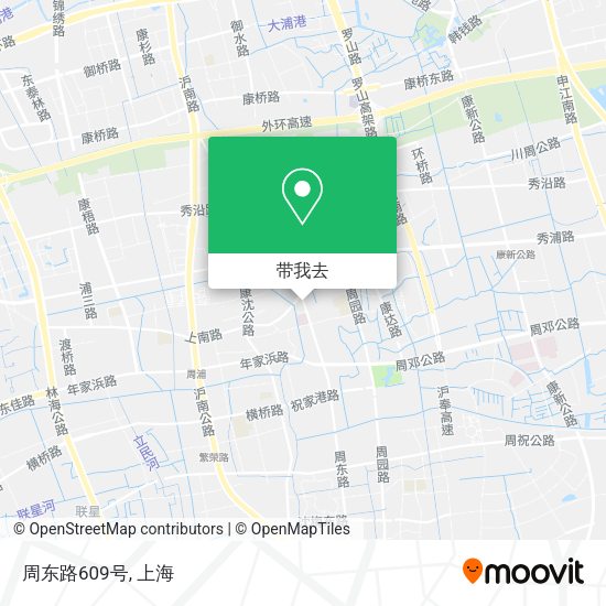 周东路609号地图