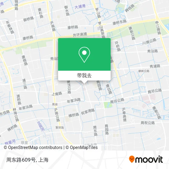周东路609号地图