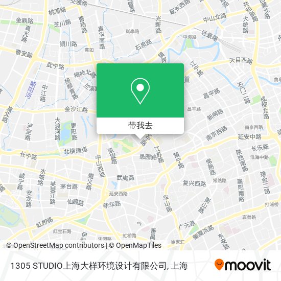 1305 STUDIO上海大样环境设计有限公司地图