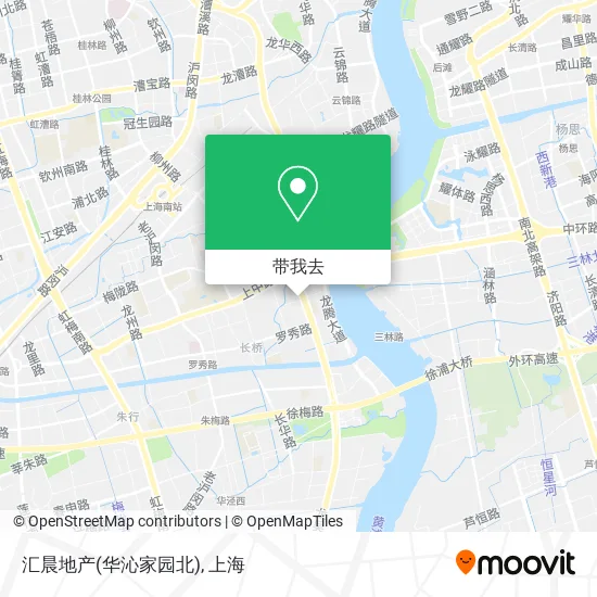 汇晨地产(华沁家园北)地图