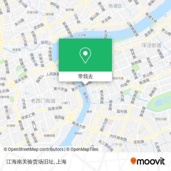 江海南关验货场旧址地图