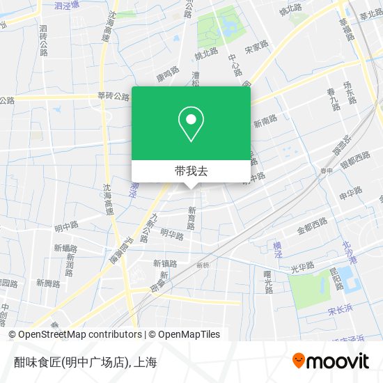 酣味食匠(明中广场店)地图