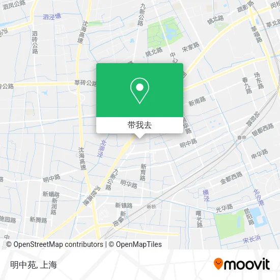 明中苑地图