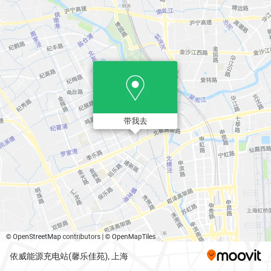 依威能源充电站(馨乐佳苑)地图