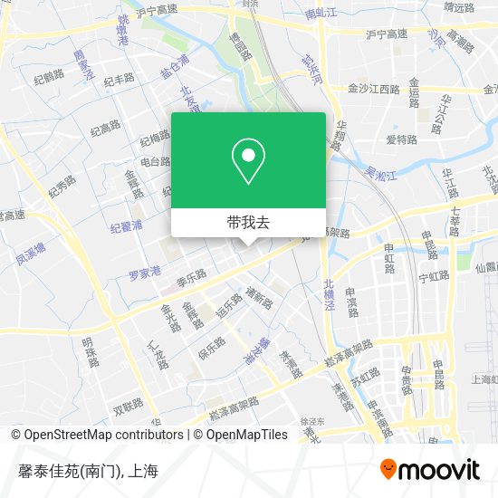 馨泰佳苑(南门)地图