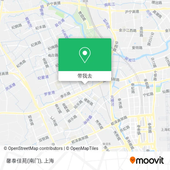 馨泰佳苑(南门)地图
