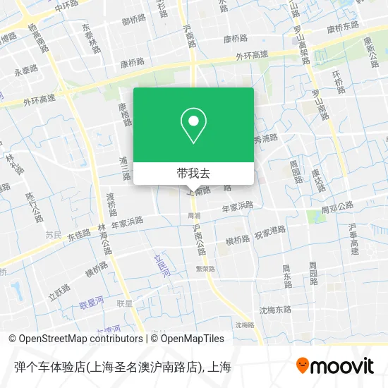 弹个车体验店(上海圣名澳沪南路店)地图