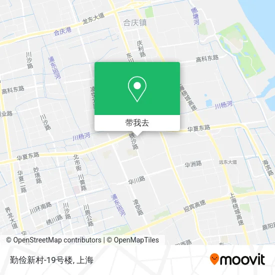 勤俭新村-19号楼地图