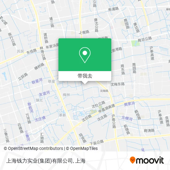 上海钱力实业(集团)有限公司地图