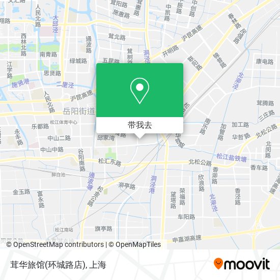 茸华旅馆(环城路店)地图