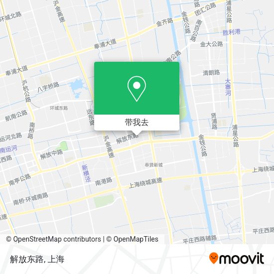 解放东路地图