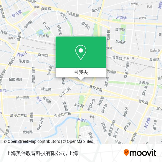 上海美伴教育科技有限公司地图