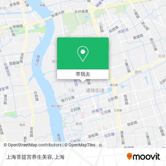 上海菩提宫养生美容地图