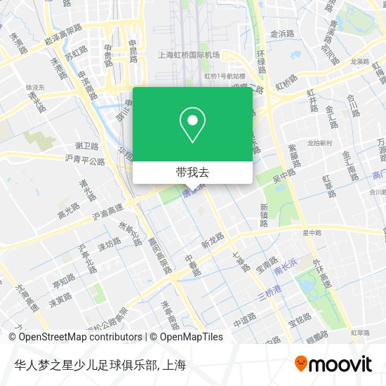 华人梦之星少儿足球俱乐部地图