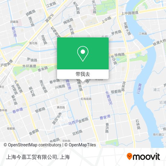 上海今嘉工贸有限公司地图
