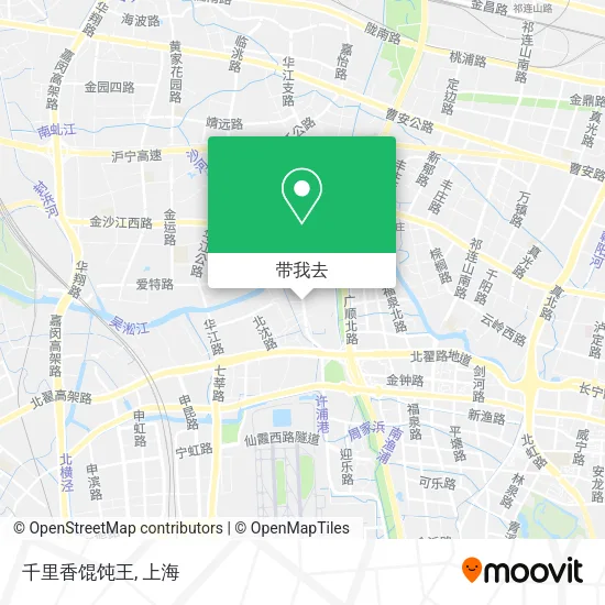 千里香馄饨王地图