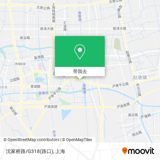 沈家桥路/G318(路口)地图