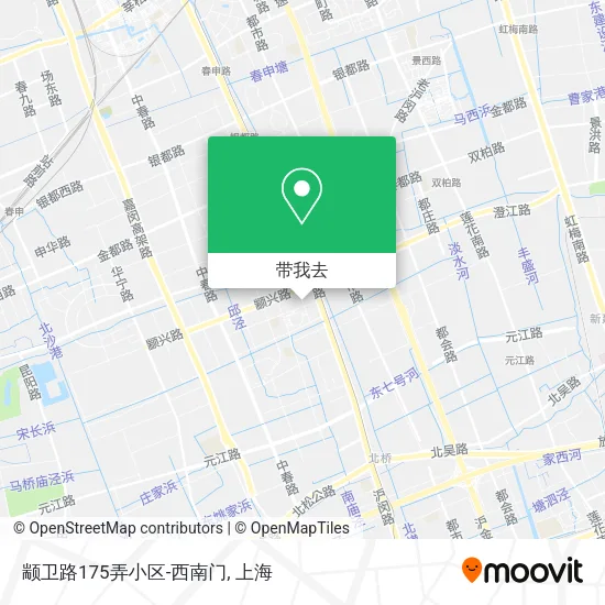颛卫路175弄小区-西南门地图