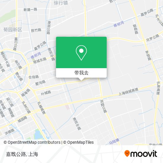 嘉戬公路地图