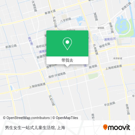 男生女生一站式儿童生活馆地图