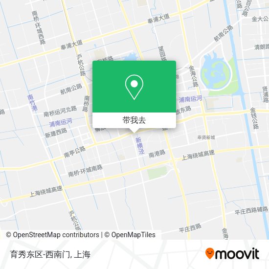 育秀东区-西南门地图