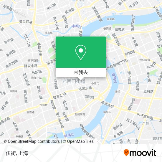 伍街地图