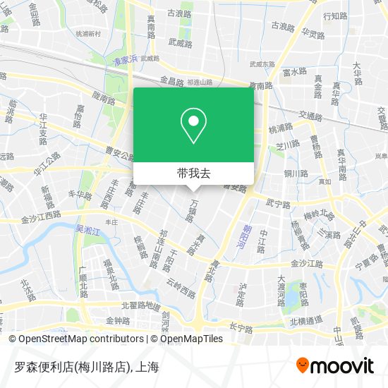 罗森便利店(梅川路店)地图