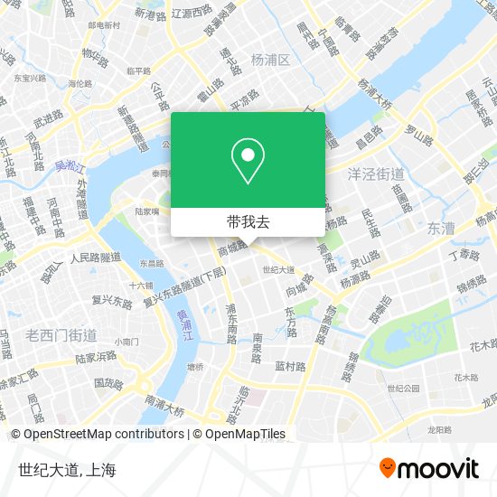 世纪大道地图