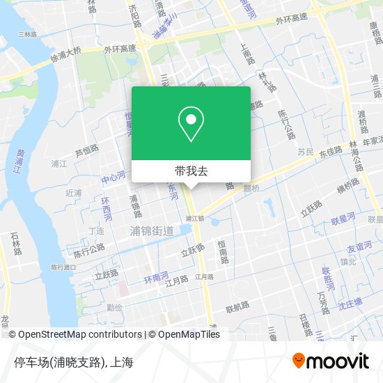 停车场(浦晓支路)地图