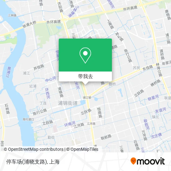 停车场(浦晓支路)地图