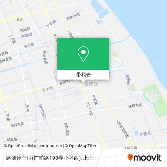 路侧停车位(前哨路198弄小区西)地图