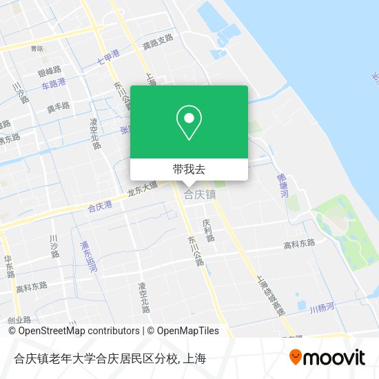 合庆镇老年大学合庆居民区分校地图